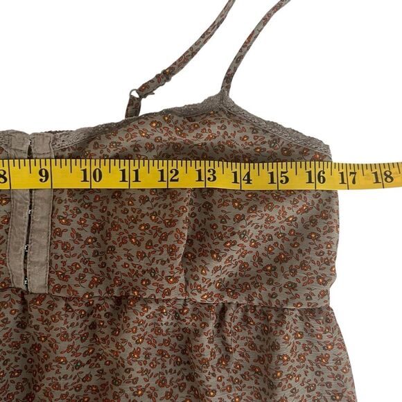 Mossimo Womens Y2K Babydoll Floral Tiered Dress Size XXL Boho Cottage Sundress - Picture 5 of 8